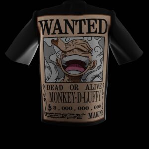 Luffy Oversized Back Print T-Shirt