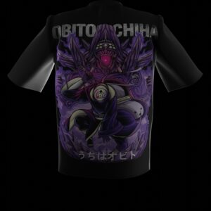 Obito Uchiha Oversized Back Print T-Shirt